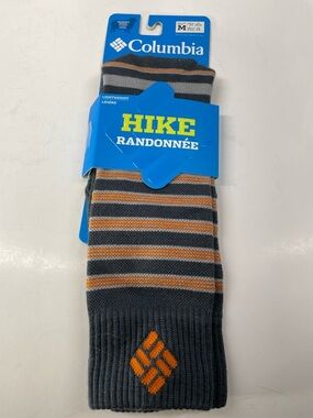 Columbia Lightweight Hike Socks merino wool M6-9 W8-11.5